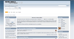 Desktop Screenshot of addictedtoanime.com